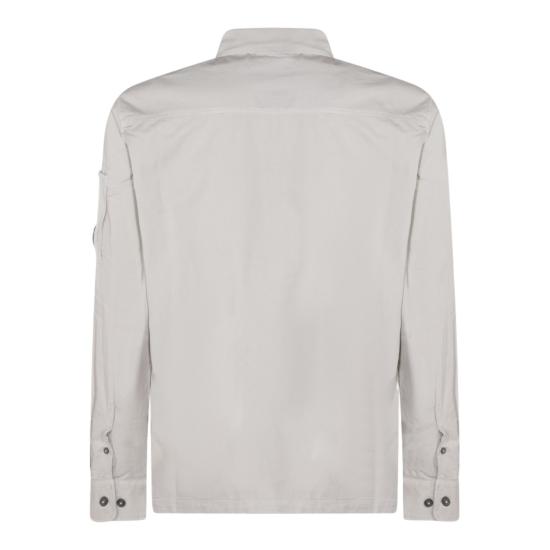 26SS 씨피 컴퍼니 오가닉 개버딘 지퍼 렌즈 오버셔츠 20CMOS705A110143G904 Neutrals - C.P. COMPANY