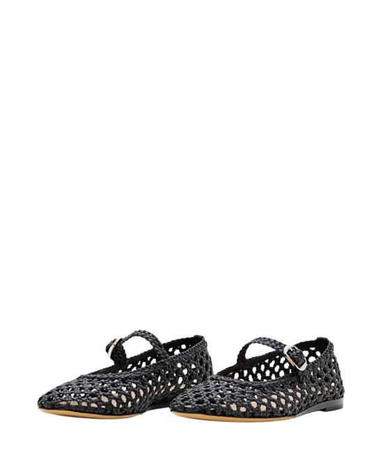 25SS 르 몽드 베릴 플랫 슈즈 MRJWOVBLABLACK Black - LE MONDE BERYL