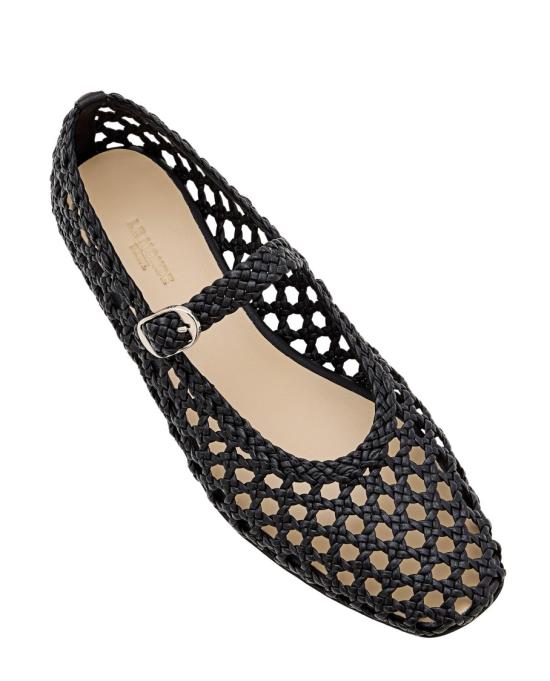 25SS 르 몽드 베릴 플랫 슈즈 MRJWOVBLABLACK Black - LE MONDE BERYL