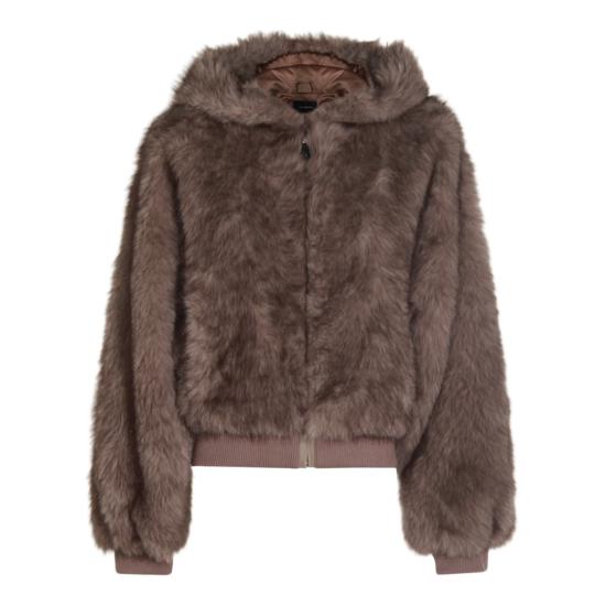 25FW 루 안드레아 코트 SAB254LUW5MATSILVER Grey