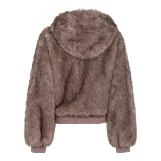 25FW 루 안드레아 코트 SAB254LUW5MATSILVER Grey - LOU ANDREA