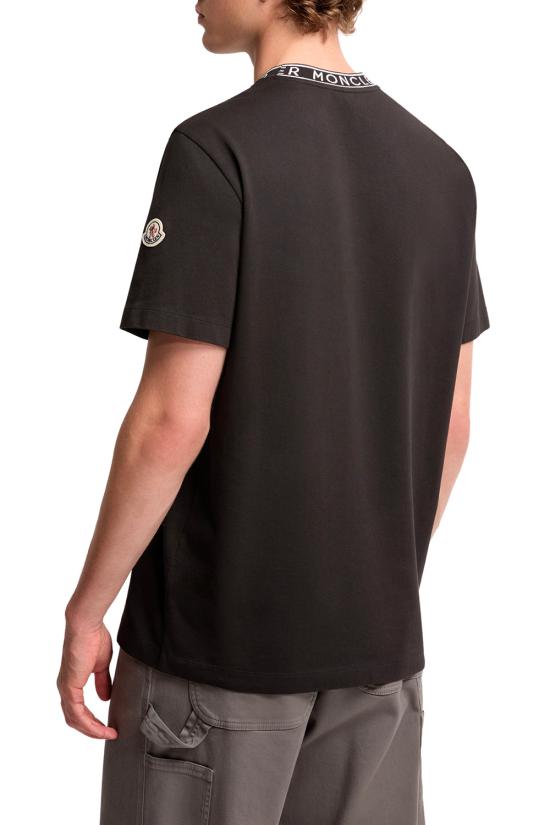 26SS 몽클레어 반팔 티셔츠 L10918C000318390T 999 Black - MONCLER