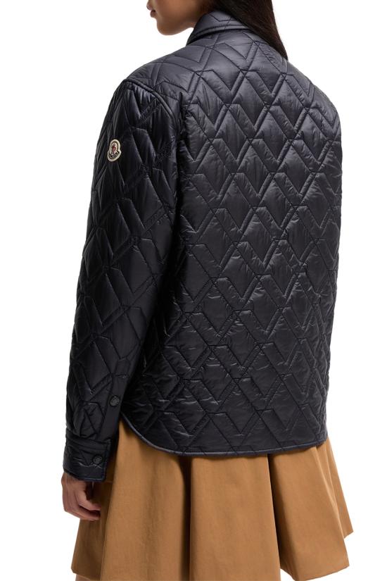 26SS 몽클레어 다이아몬드 퀼팅 패딩 셔츠 자켓 L10932F00001788UY 778 Blue - MONCLER
