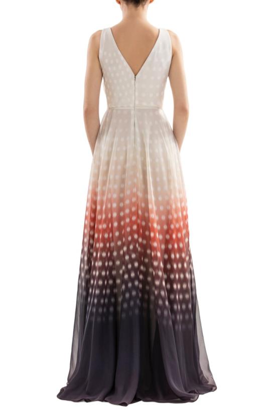  사이드 코베이시 롱 원피스 그라데이션 프린트 드레스 - SAIID KOBEISY