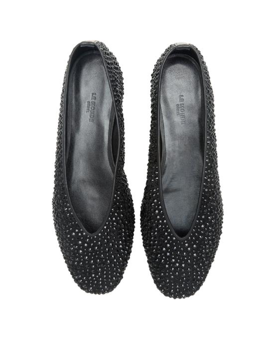 25FW 르 몽드 베릴 플랫 슈즈 LUNMCRBLABLACK Black - LE MONDE BERYL