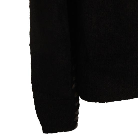 25FW 톰크롬 터틀넥 WKJ17411 Black - THOM KROM