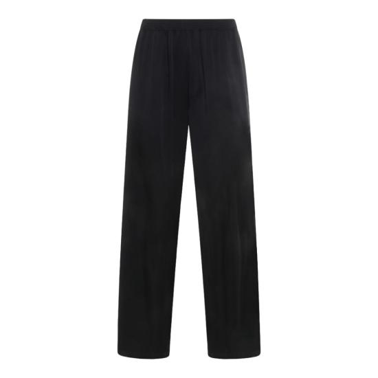 26SS 파비아나 필리피 아멜리아 엔버 새틴 팬츠 PAD266F291D9085146 Black