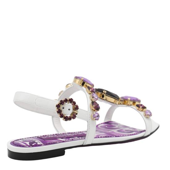 25FW 돌체앤가바나 샌들 CQ0601AT848I03TN White - DOLCE & GABBANA