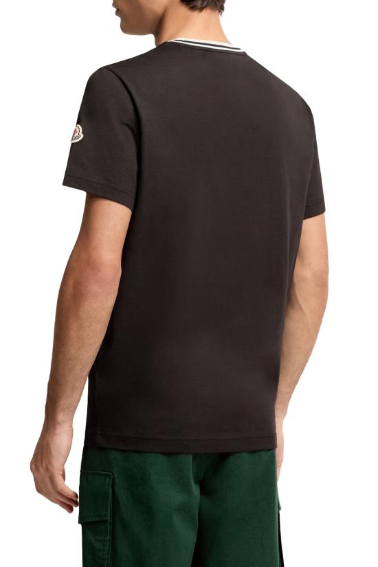 26SS 몽클레어 반팔 티셔츠 L10918C0001289AYY 999 Black - MONCLER