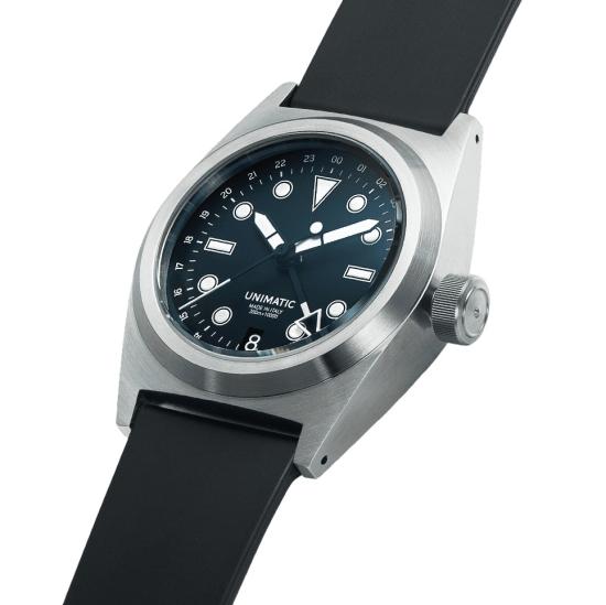 26SS Unimatic 손목시계 SS26UNIMU2GMT Black - OTHER BRANDS