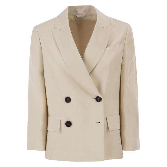 26SS 브루넬로 쿠치넬리 수트 세트 MH1267621 CREAM