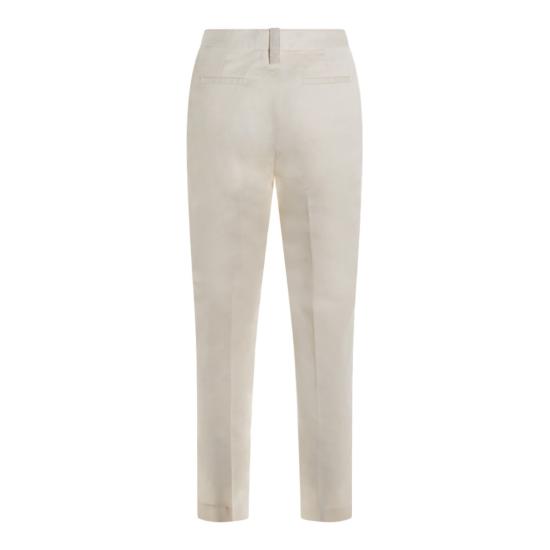 26SS 파비아나 필리피 구비오 코튼 개버딘 조거 팬츠 PAD266F326L7840145 Grey - FABIANA FILIPPI