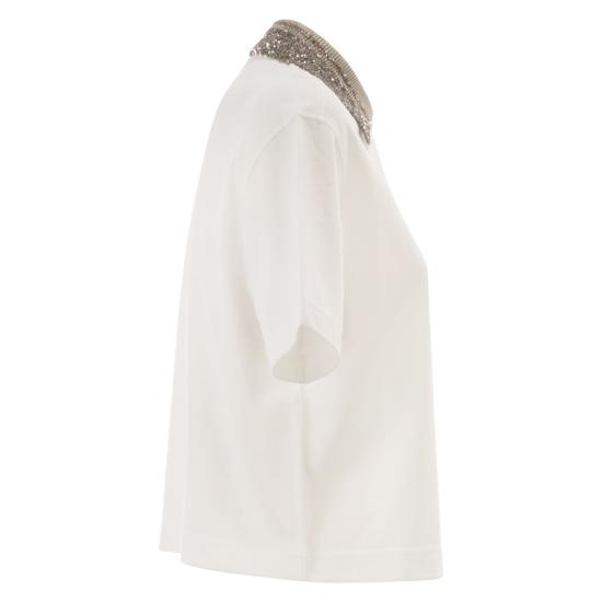 26SS 브루넬로 쿠치넬리 폴로 티셔츠 M0T63EJ105 WHITE - BRUNELLO CUCINELLI