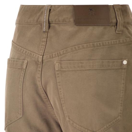 26SS 브루넬로 쿠치넬리 컨템포러리 루즈 데님 팬츠 M0H81P5568 BROWN - BRUNELLO CUCINELLI