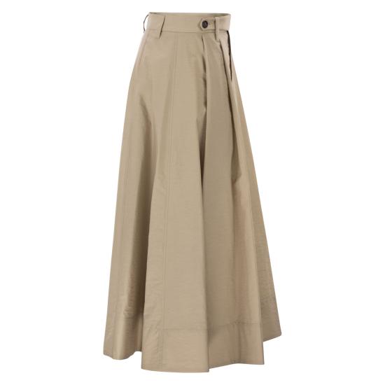 26SS 브루넬로 쿠치넬리 롱 스커트 M0F79G3951 BEIGE - BRUNELLO CUCINELLI