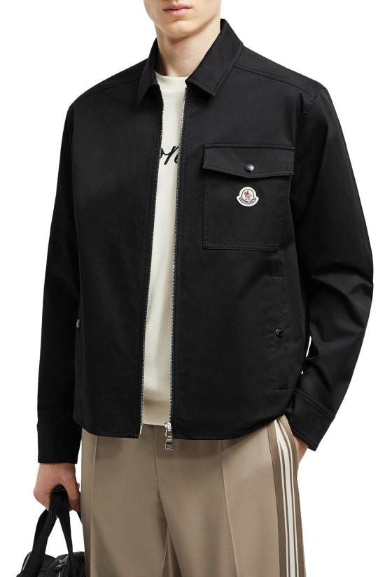 26SS 몽클레어 긴팔 셔츠 L10912F0002357448 999 Black - MONCLER