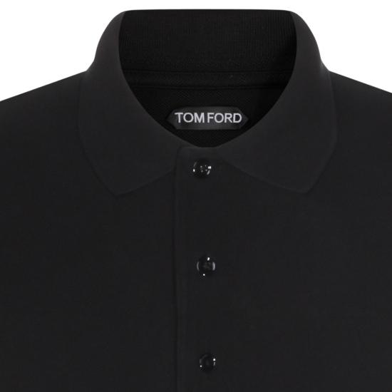26SS 톰포드 폴로 티셔츠 JPS011JMT013NAA Black - TOMFORD