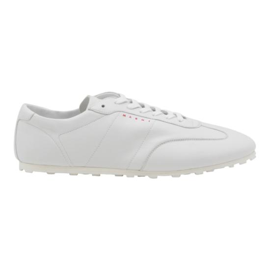 25FW 마르니 소프티 사커 스니커즈 SNZU018600P555800W01 White