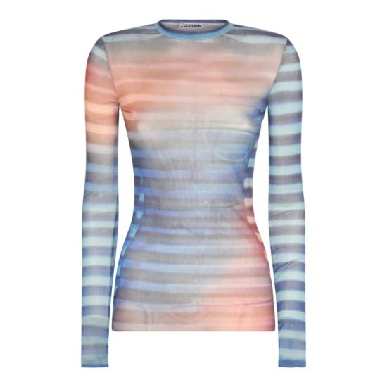 25FW 장 폴 고티에 긴팔 티셔츠 TO336M005P565034 Grey