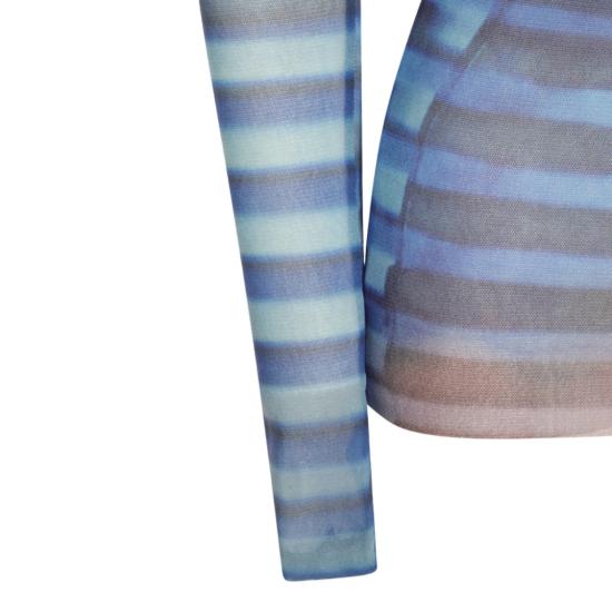 25FW 장 폴 고티에 긴팔 티셔츠 TO336M005P565034 Grey - JEAN PAUL GAULTIER