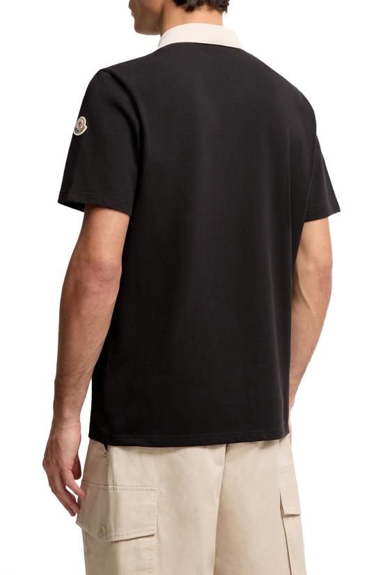 26SS 몽클레어 폴로 티셔츠 L10918A0000389A16 999 Black - MONCLER