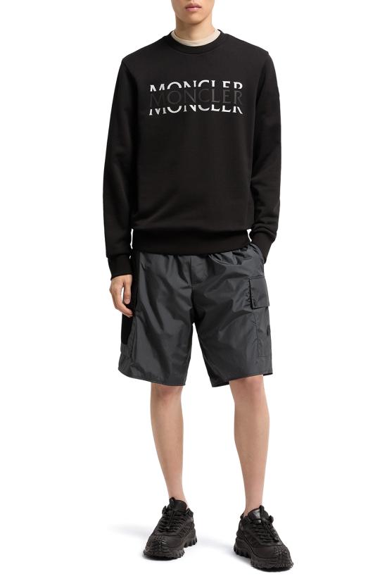 26SS 몽클레어 긴팔 티셔츠 L10918G0000489AZY 999 Black - MONCLER