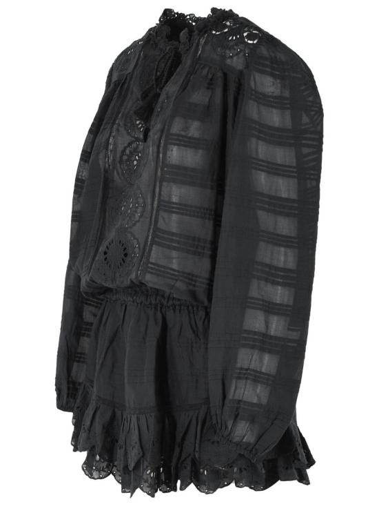 26SS 이자벨마랑에뚜왈 숏 원피스 RO0952FA D1J05E01BK Black - ISABEL MARANT ETOILE