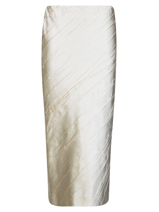 25FW 스포트막스 미디 스커트 2522106051600 001 BIANCO