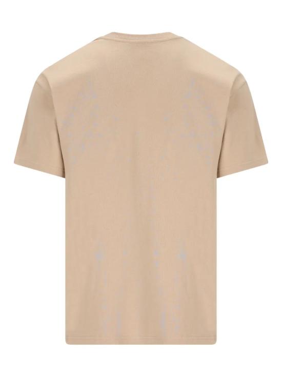 26SS 지방시 반팔 티셔츠 BM71NK3YRS255 BEIGE BLACK DOM - GIVENCHY