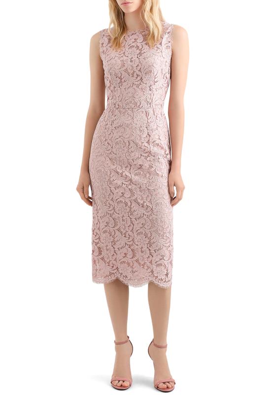 26SS 돌체앤가바나 미디 원피스 F6H0ZTHLMTB F1246 Pink - DOLCE & GABBANA