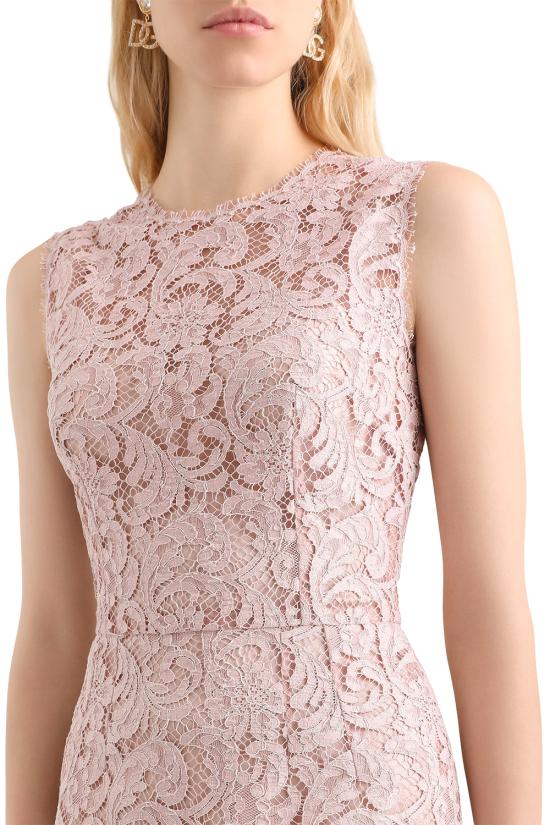 26SS 돌체앤가바나 미디 원피스 F6H0ZTHLMTB F1246 Pink - DOLCE & GABBANA