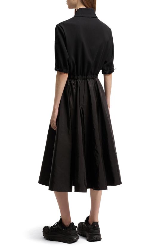 26SS 몽클레어 미디 원피스 L10932G00004595VW 999 Black - MONCLER