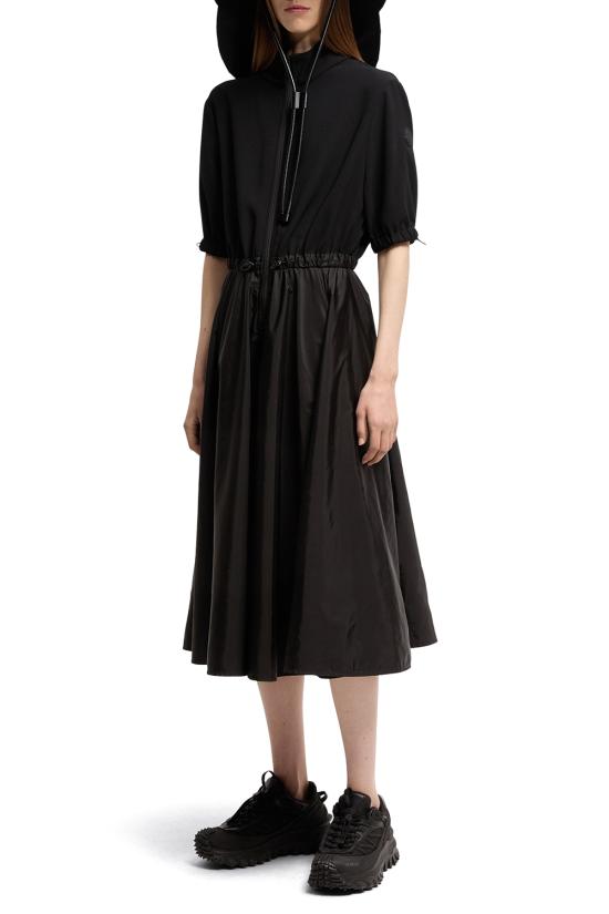 26SS 몽클레어 미디 원피스 L10932G00004595VW 999 Black - MONCLER