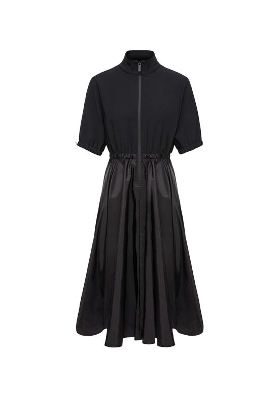 26SS 몽클레어 미디 원피스 L10932G00004595VW 999 Black