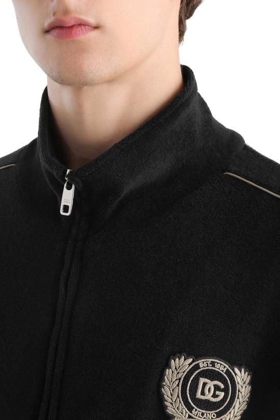 26SS 돌체앤가바나 긴팔 티셔츠 G9CCDZHU7XG N0000 Black - DOLCE & GABBANA