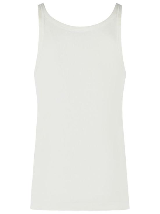 26SS 돌체앤가바나 민소매 티셔츠 G8SY5T FU7AVW0001 WHITE - DOLCE & GABBANA