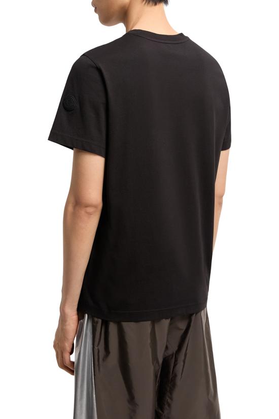 26SS 몽클레어 반팔 티셔츠 L10918C0000789AYW 999 Black - MONCLER