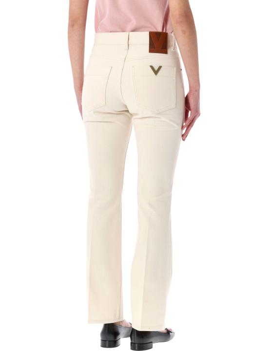 26SS 발렌티노 가라바니 데님 팬츠 8B3DD21V9Y5 A03 Beige - VALENTINO GARAVANI