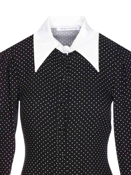 25FW 마 데 마가리타스 미디 스커트 MMABW01294NE102 Black - MAR DE MARGARITAS