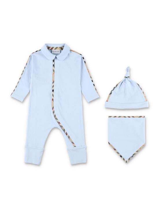 26SS [키즈] 버버리 오버롤 8119821 A2165 ICE BLUE