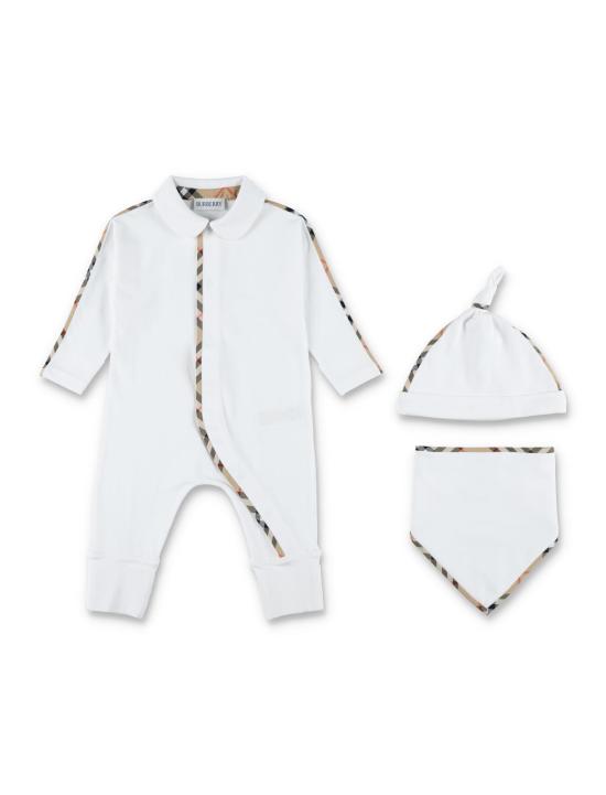 26SS [키즈] 버버리 오버롤 8119819 A1464 WHITE