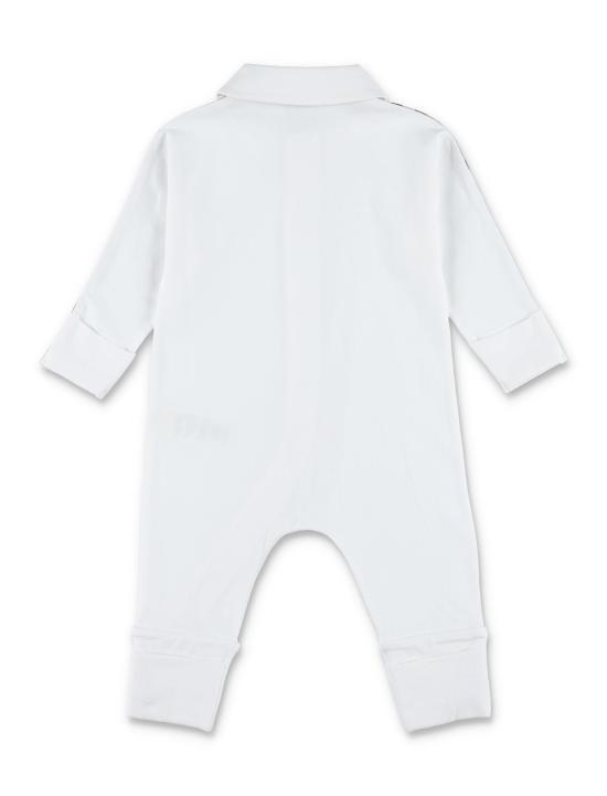 26SS [키즈] 버버리 오버롤 8119819 A1464 WHITE - BURBERRY