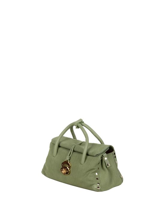 26SS 자넬라토 토트백 068750 S 2200000Z0484 GREEN SPINOSO - ZANELLATO