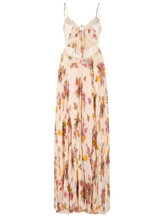 26SS 블루마린 롱 원피스 2A805AF8177 Multicolor - BLUMARINE