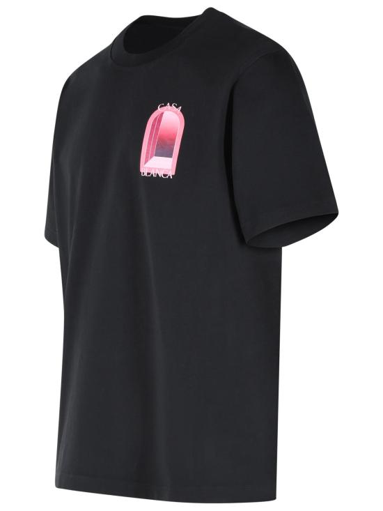 26SS 카사블랑카 폴로 티셔츠 M SS26 JTS 001 11BLACK Black - CASABLANCA