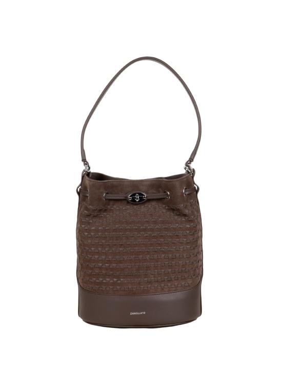 26SS 자넬라토 토트백 068980 S 2220000Z0202 BROWN TORRONE