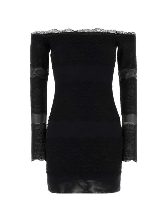 26SS 블루마린 미디 원피스 P622A750A N0990 Black