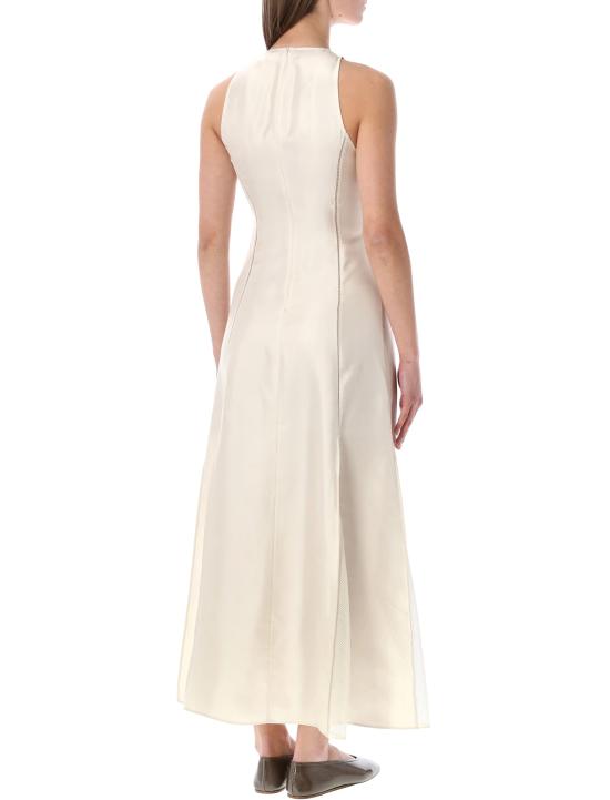 26SS 루루 미디 원피스 IRAKA IVORY Bianco - LOULOU