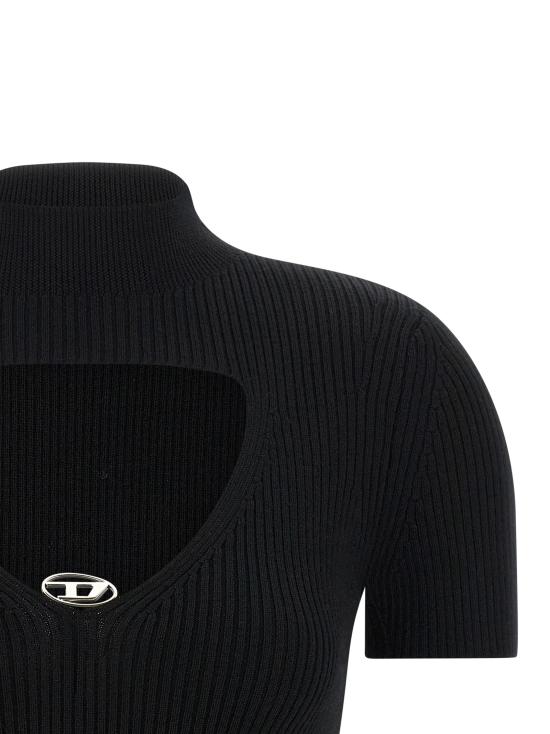 26SS 디젤 반팔 티셔츠 A214010PLBF9XX Black - DIESEL