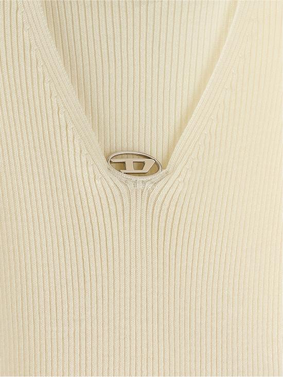 26SS 디젤 반팔 티셔츠 A214010PLBF181 White - DIESEL